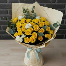 Букет цветов из:  Розы в Самашки