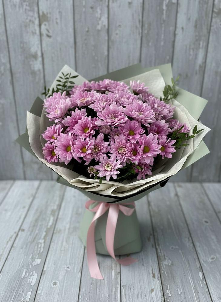 Букет цветов из: Хризантемы в Самашки