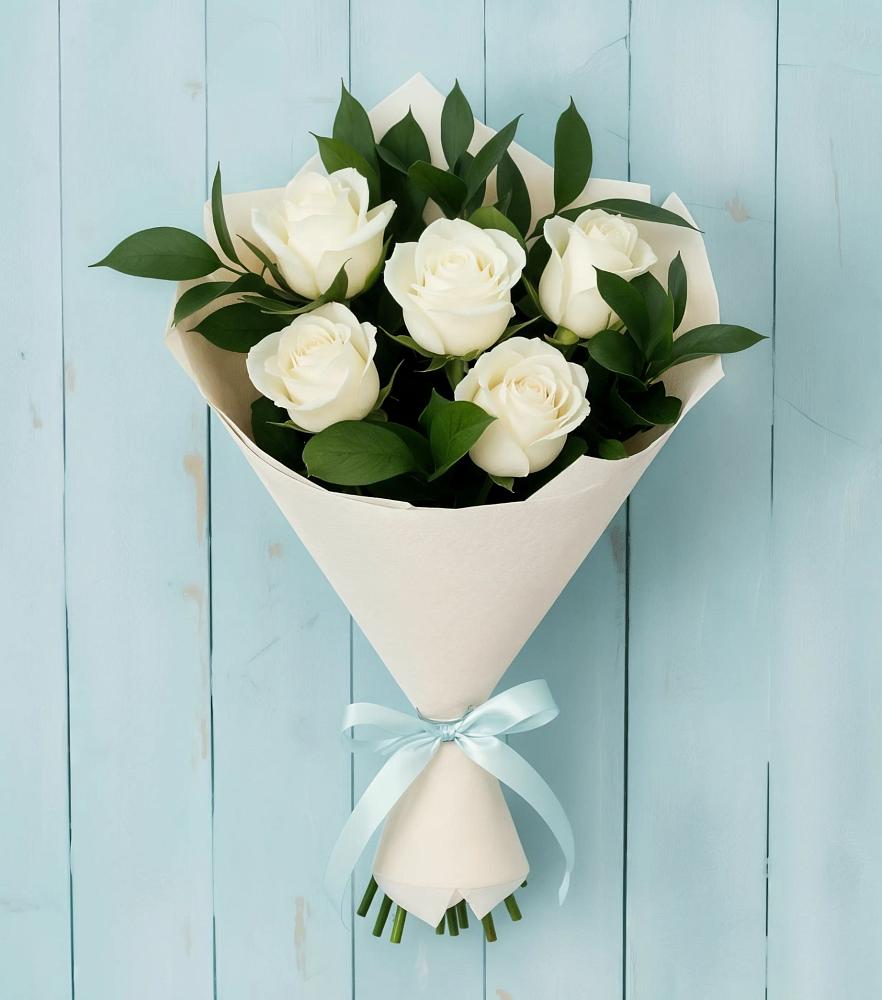 Букет цветов из: Розы в Самашки