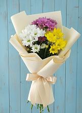 Букет цветов из:  Хризантемы в Самашки