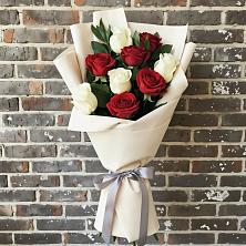 Букет цветов из:  Розы в Самашки