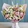 Букет цветов из: Альстромерии и Розы в Самашки