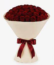 Букет 101 Бордовая роза Блэк Бакарра #REPLACE_PRED# Самашки