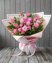 Букет Розовый кустик #REPLACE_PRED# Самашки