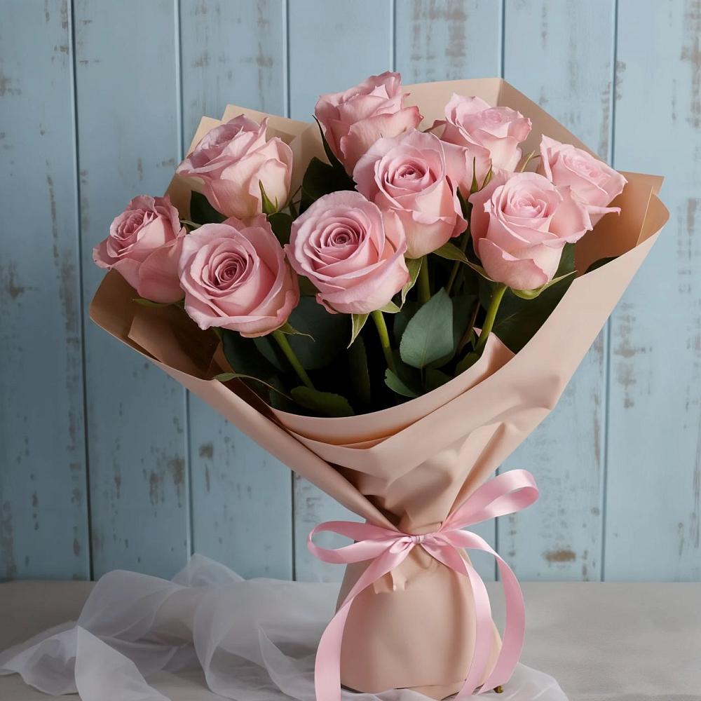 Букет цветов из: Розы в Самашки