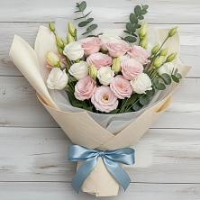 Букет цветов из:  Лизиантусы в Самашки