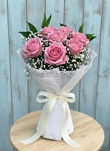 Букет цветов из:  Розы в Самашки