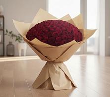 Букет 101 Красная роза в Самашки