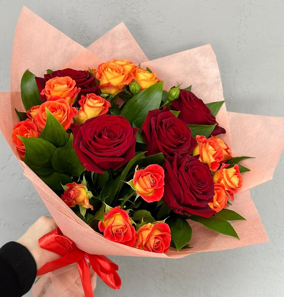 Букет Любовь и восторг в Самашки