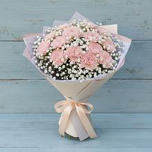 Букет цветов из:  Гвоздики в Самашки