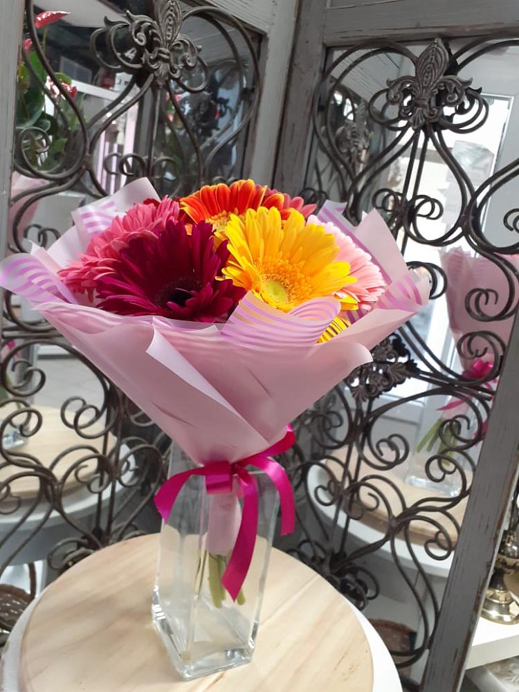 Букет цветов из: Герберы в Самашки