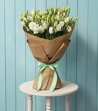 Букет цветов из:  Лизиантусы в Самашки