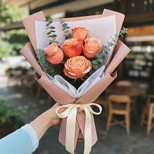 Букет цветов из:  Розы в Самашки