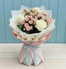 Букет цветов из:  Розы в Самашки