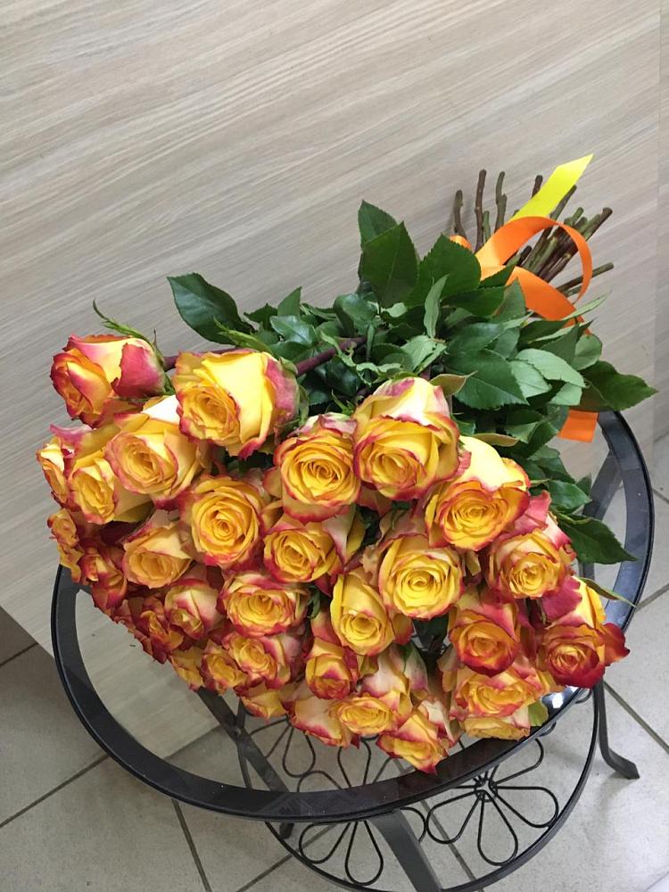 Букет Желтые розы в Самашки