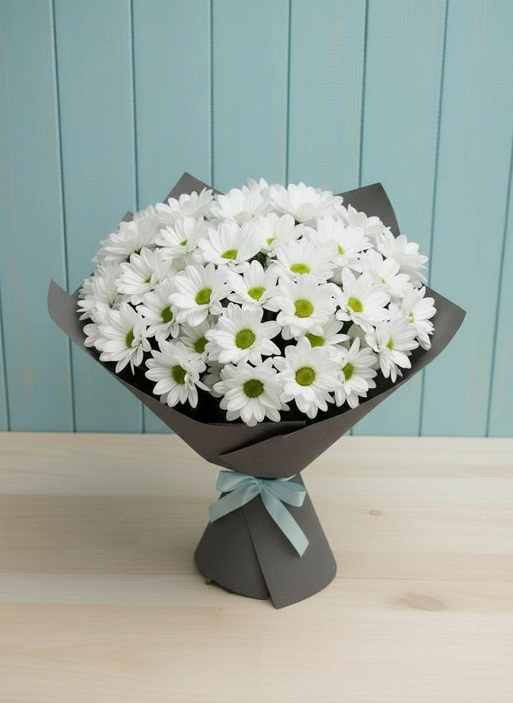 Букет цветов из: Хризантемы в Самашки