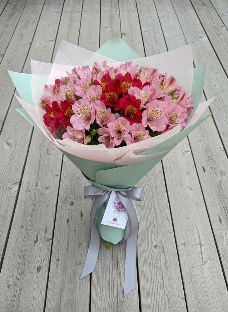 Букет цветов из: Альстромерии в Самашки