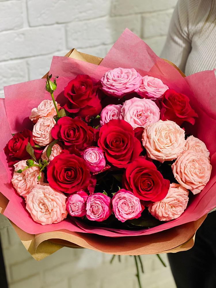 Букет цветов из: Розы в Самашки