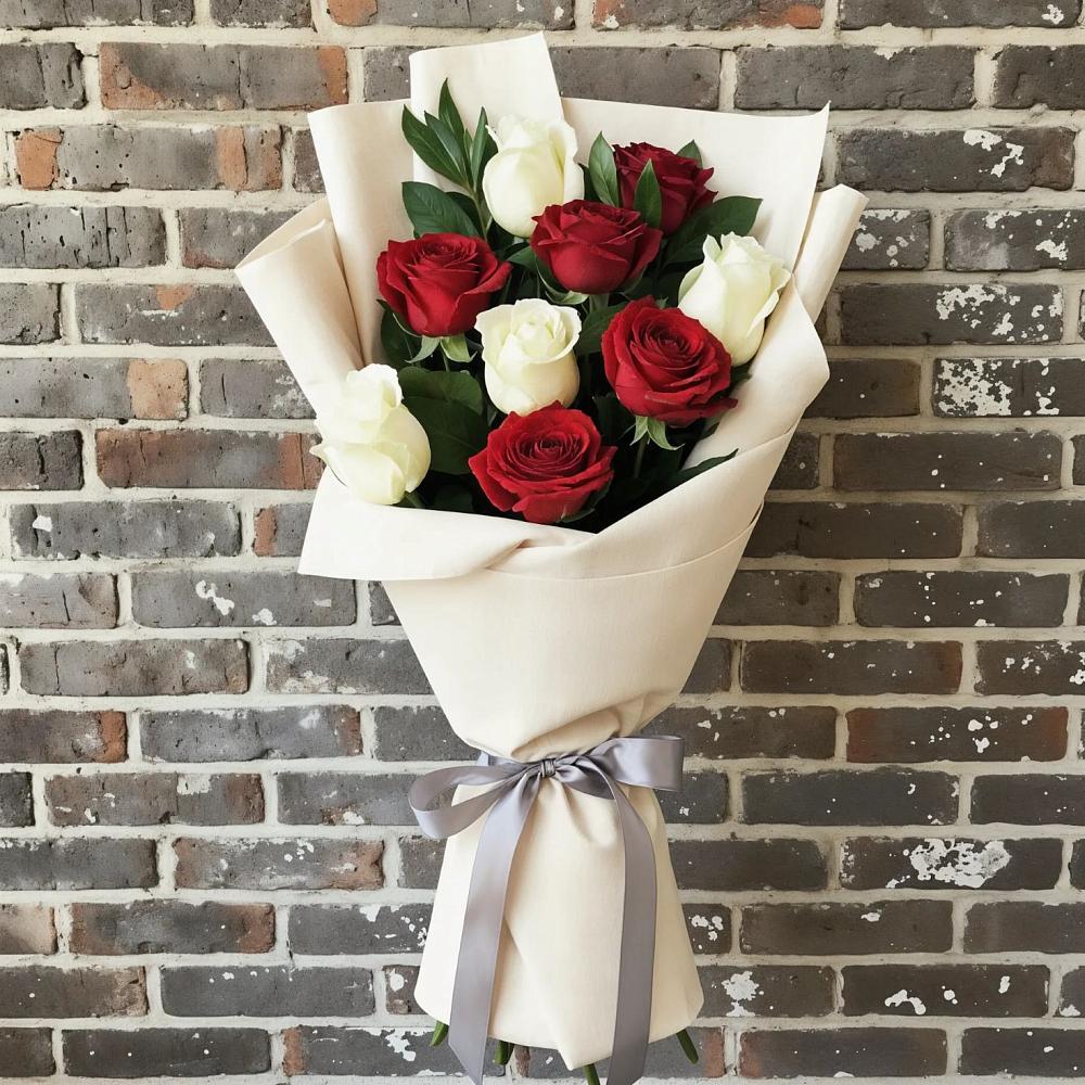 Букет цветов из: Розы в Самашки