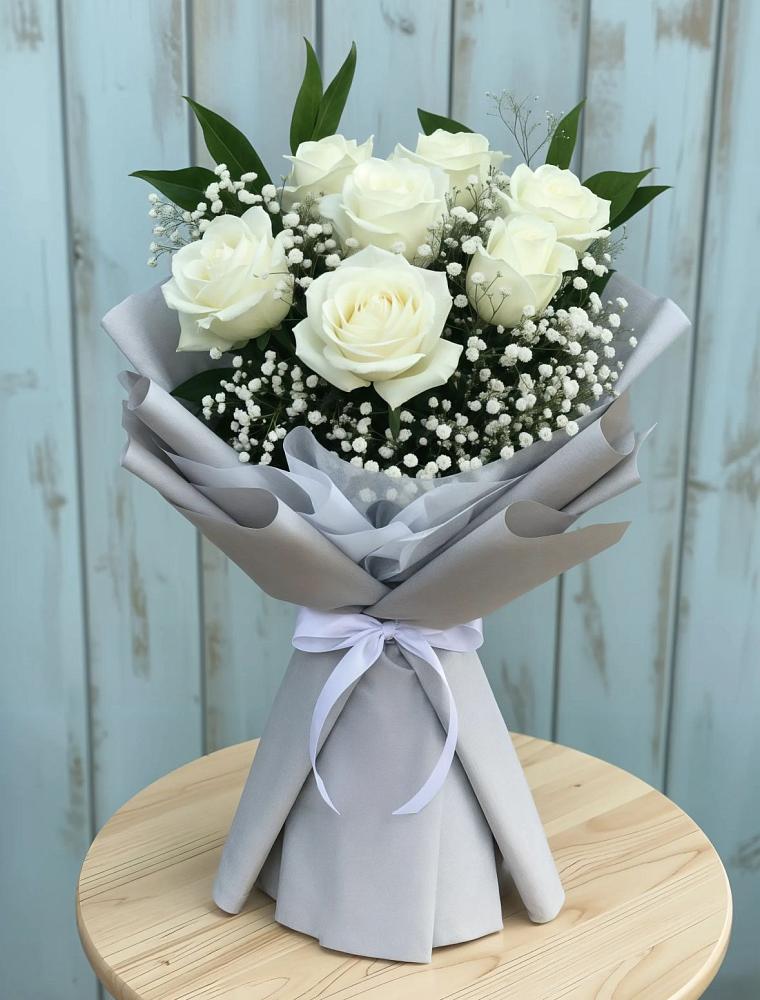 Букет цветов из: Розы в Самашки