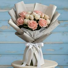 Букет цветов из:  Розы #REPLACE_PRED# Самашки