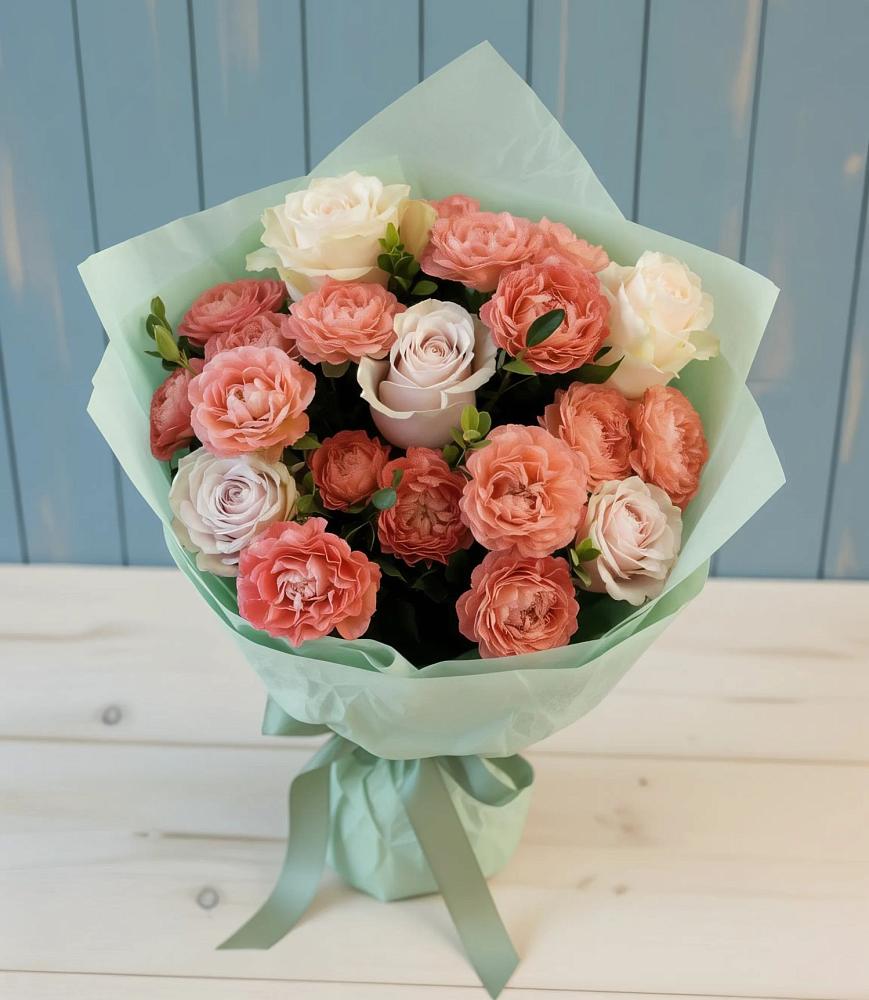 Букет цветов из: Розы в Самашки