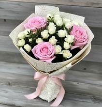 Букет цветов из:  Розы в Самашки