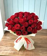 Букет 29 Красных роз в Самашки