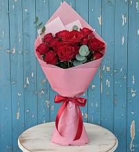 Букет цветов из:  Розы в Самашки