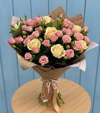 Букет цветов из:  Розы в Самашки