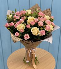 Букет цветов из:  Розы в Самашки