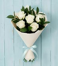 Букет цветов из:  Розы в Самашки