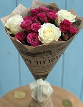 Букет цветов из:  Розы в Самашки