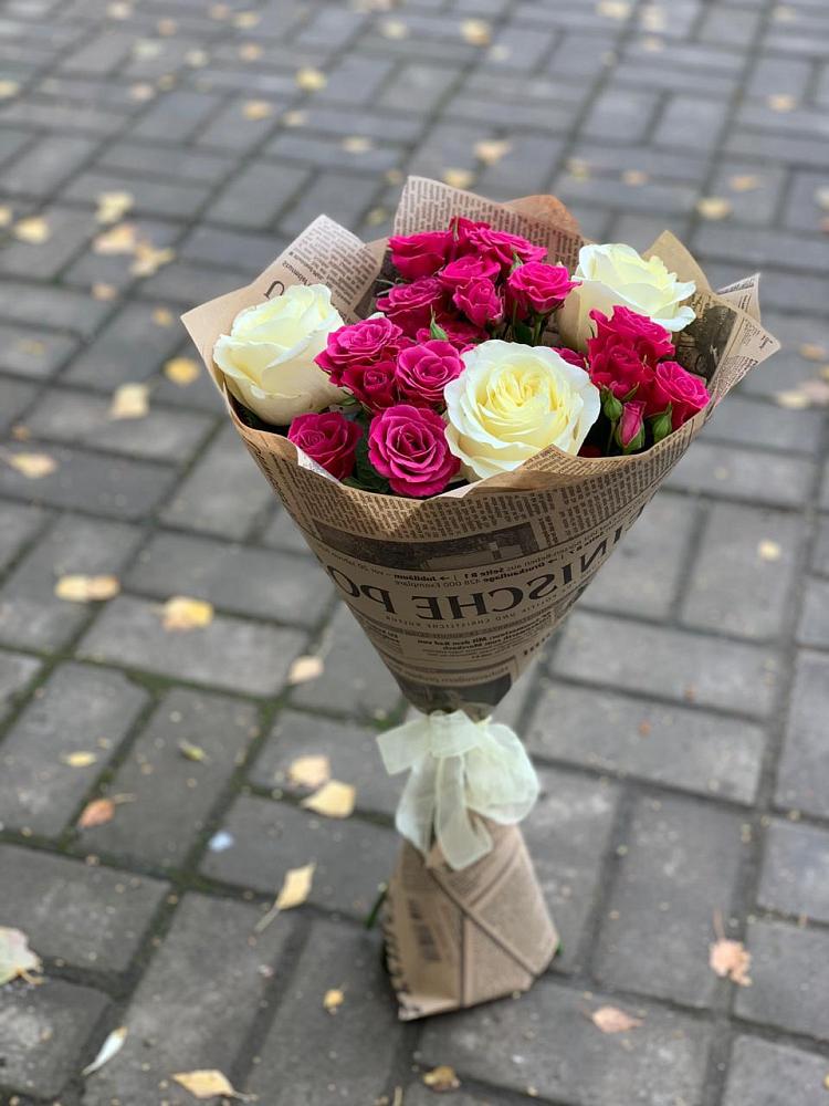 Букет цветов из: Розы в Самашки