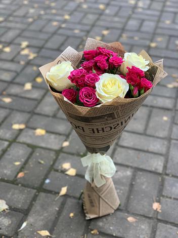 Букет цветов из: Розы в Самашки