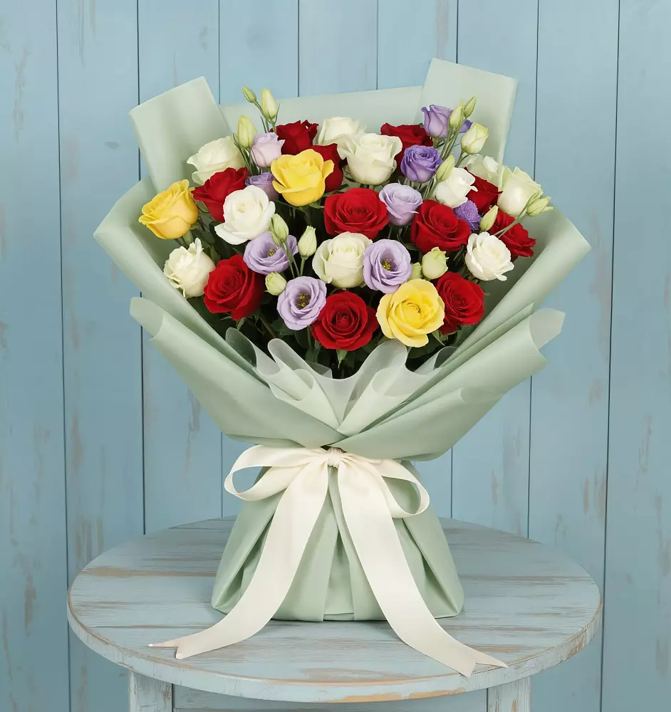 Букет цветов из: Розы в Самашки