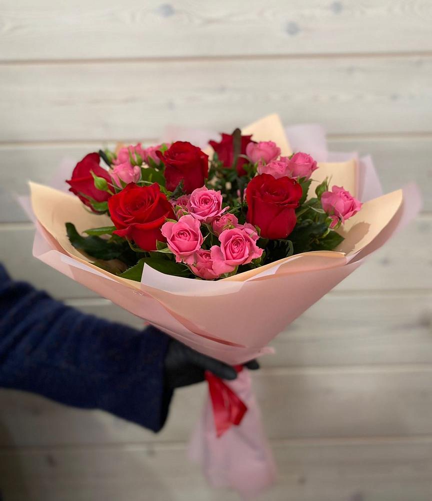 Букет цветов из: Розы в Самашки