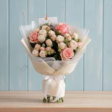 Букет цветов из:  Розы в Самашки