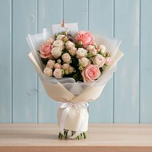 Букет цветов из:  Розы в Самашки