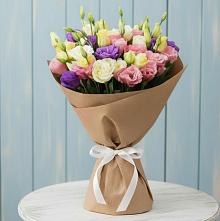 Букет цветов из:  Лизиантусы в Самашки
