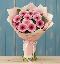 Букет цветов из:  Герберы в Самашки