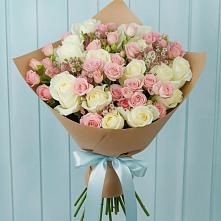 Букет цветов из:  Розы в Самашки