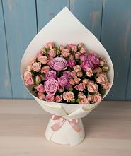 Букет цветов из:  Розы в Самашки